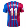 Original Fußballtrikot FC Barcelona Ousmane Dembele 11 Heimtrikot 2021-22 Für Herren